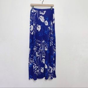TOMMY BAHAMA Floral Maxi Skirt, Medium